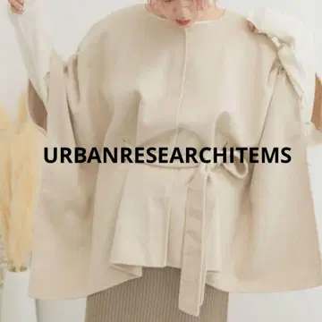 [ URBANRESEARCHITEMS 어반 리서치 아이템즈 ] 울 판초