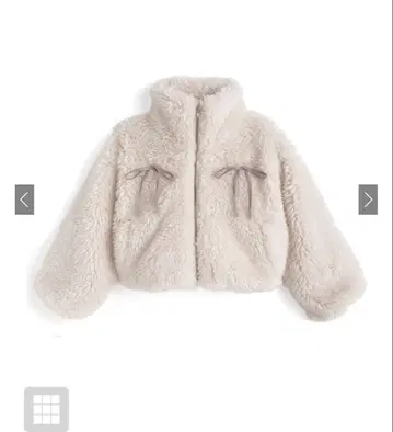 [택 포함 새상품] GRL 리본 보아 숏 기장 자켓 on329