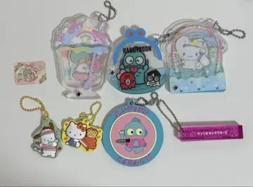 산리오 키키라라 한교동 시나모롤 아크릴 참 스트랩