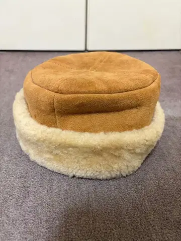 70s 80s EddieBauer 무스탕 햇 에디바우어 블랙 택