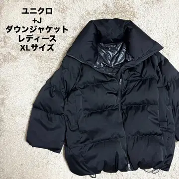 [ 빅 사이즈 ] 유니클로 +J 다운 자켓 블랙 XL 사이즈