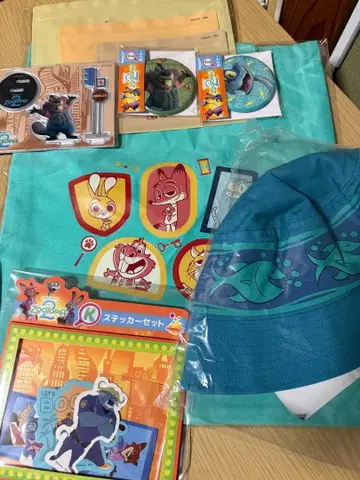 주토피아 패킷 햇 토트백 묶음 판매 금일만 가격 인하