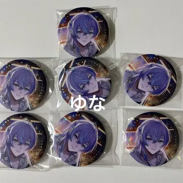 니지산지 윈터 데이트 2025~ 랜덤 금박 캔뱃지 호시미치 쇼 7개