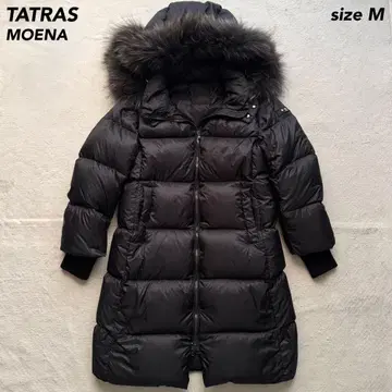 컨디션 최상 타트라스 모에나 2way 다운 자켓 퍼 포함 블랙 M