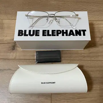 BLUE ELEPHANT GOAT silver 안경