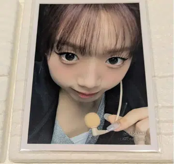 ME:I 시미즈 케이코 셀카 브로마이드 KCON 회장 한정판 구매 혜택