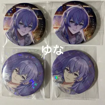 니지산지 윈터 데이트 2025~ 랜덤 금박 캔뱃지 호시미치 쇼 4개