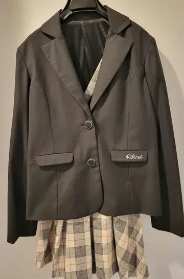 졸업 의류 잉그 퍼스트 수트 블레이저 (블랙) 160