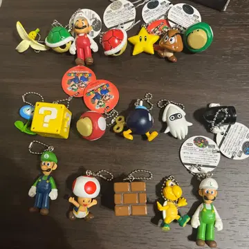 슈퍼 마리오 마스코트 키링 컴플리트 세트 18종