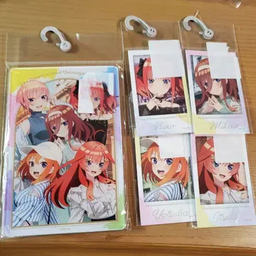 5등분의 신부 아크릴 엽서 폴라로이드풍 카드