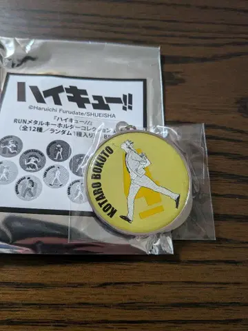 묶음 판매 가능 하이큐 RUN 메탈 키링 컬렉션