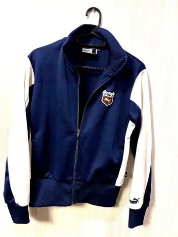 [ 구제 의류 ] PUMA 집업 자켓 네이비/화이트