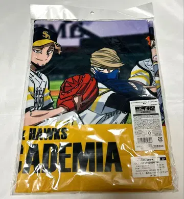 히로아카 소프트뱅크 호크스 콜라보 페이스 타월 집합 패턴