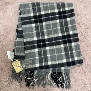 무인양품 대형 손 통과 패턴 케이프 스톨 미사용품