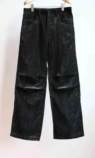 새상품 ensou. Derby Pants (먹물 염색 블랙)