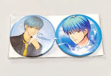 금색의 코르다 캔뱃지 츠키모리 렌 세트