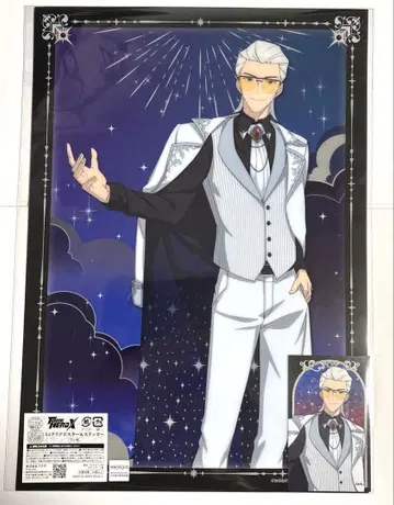 TO BE HERO X 캐릭터 복권 E상 클리어 포스터 & 스티커 X