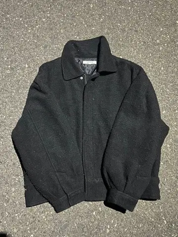 MOUSSY 블랙 자켓 퀼팅 라이너 포함