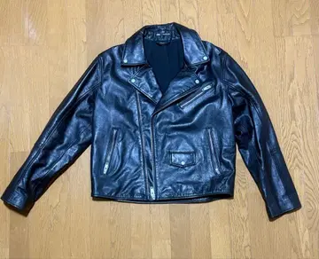 ZARA 블랙 라이더 자켓 XL 남성용