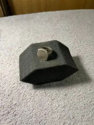 시그넷 반지 실버 대형