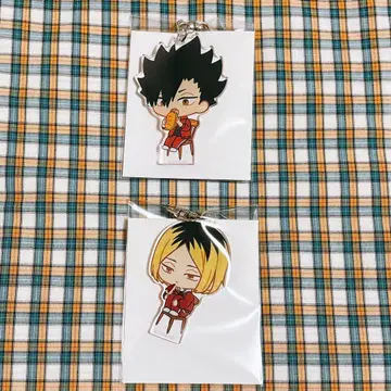 하이큐 SD 캐릭터 모닝ver. 아크릴 키링 점페스 쿠로오 코즈메