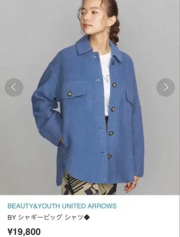 BEAUTY&YOUTH UNITED ARROWS BY 샤기 빅 셔츠