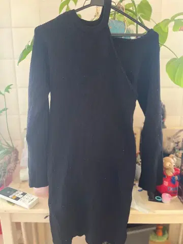 EVRIS 에브리스 원숄더 타이트 미니 원피스