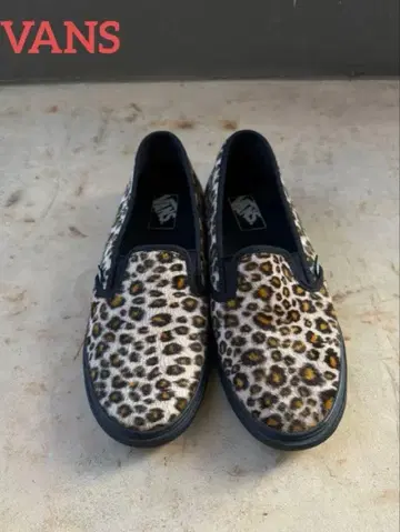 VANS 슬립온 표범 무늬