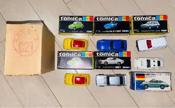 토미카 박스 있음 일본제 JAPAN 파랑 상자 일괄