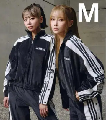 adidas W ADIBREAK VELOUR TT 블랙 시게모리 사토미