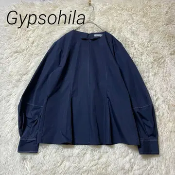 Gypsohila 지프소피아 블라우스 네이비 컬러 Free