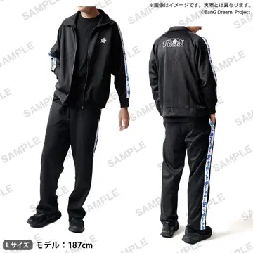 BanG Dream! 저지 세트 Roselia L 사이즈