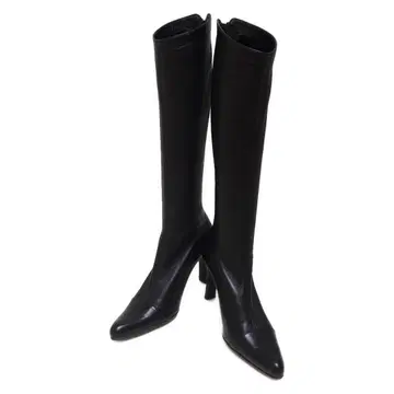 긴자 카네마츠 롱 부츠 하이힐 23.5cm