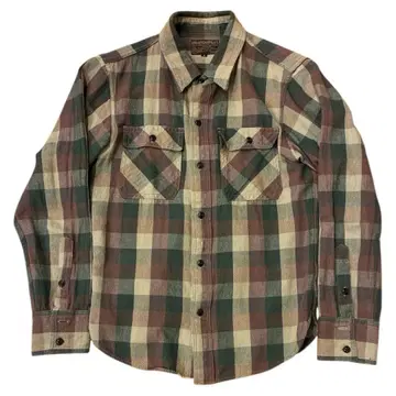 디럭스웨어 플란넬 셔츠 MV-08 블록 카모