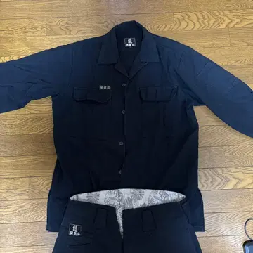 관동토비 작업복 상하의 세트