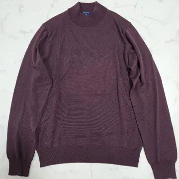 레어 50/새상품급 모르가노x빔즈F 21게이지 모크넥 니트 23년 신색