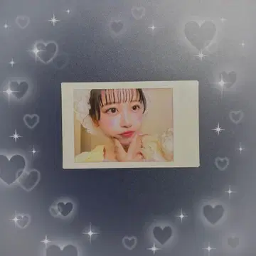 마츠모토 카렌 생일 프린트 폴라로이드