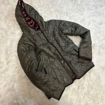 [ 빔즈 ] 퀼팅 자켓 리버서블 더블 지퍼