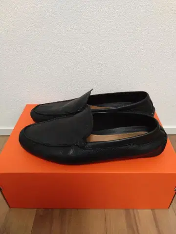 가죽 로퍼 슬립온