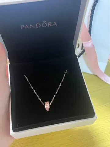 판도라 로즈 골드 목걸이