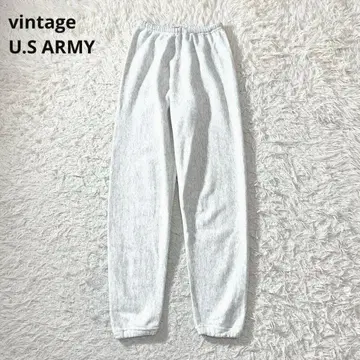 [ vintage ] U.S ARMY 트레이닝 스웨트 팬츠 그레이 XS