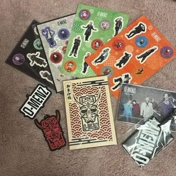 O-MENZ [ 고슈인장 달력 씰 키링 등 9점 ]