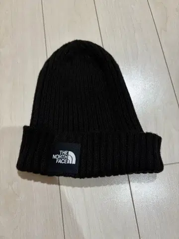 THE NORTH FACE 블랙 니트 모자