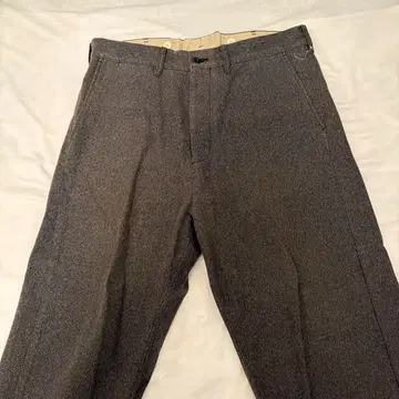 텐더 로인 L 슬랙스 그레이 서스펜더 버튼