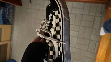 Vans 체커 패턴 스니커즈