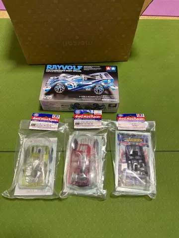 타미야 RAYVOLF 폴리카보네이트 바디 3개 세트 덤 포함