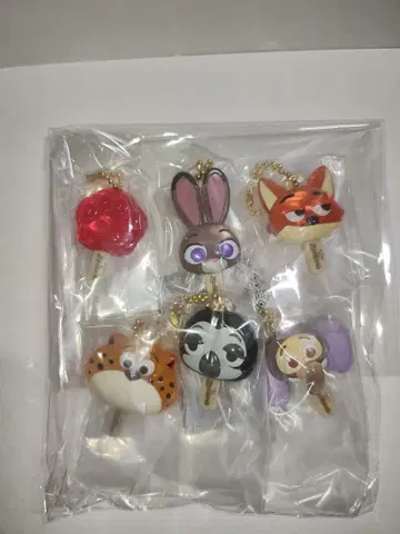 주토피아 아이스캔디 참 6종 컴플리트