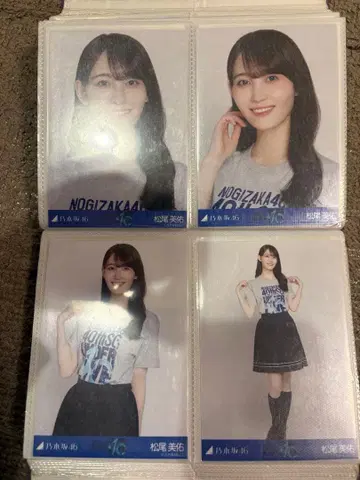 마츠오 미유 브로마이드 컴프 라이브t 언더 라이브 40th 노기자카