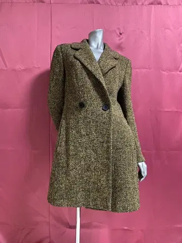 PAMELA 파멜라 이탈리아제 여성용 더블 체스터 코트