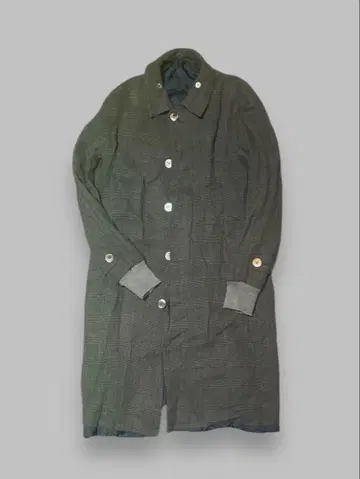 sacai 리버서블 코트 글렌체크 아카이브